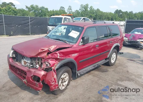 2002 Mitsubishi Montero Sport Es/Ls from USA, damaged, VIN JA4LS21H02J036799